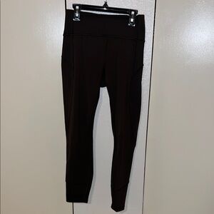 Dark green lululemon High-Waisted Leggings